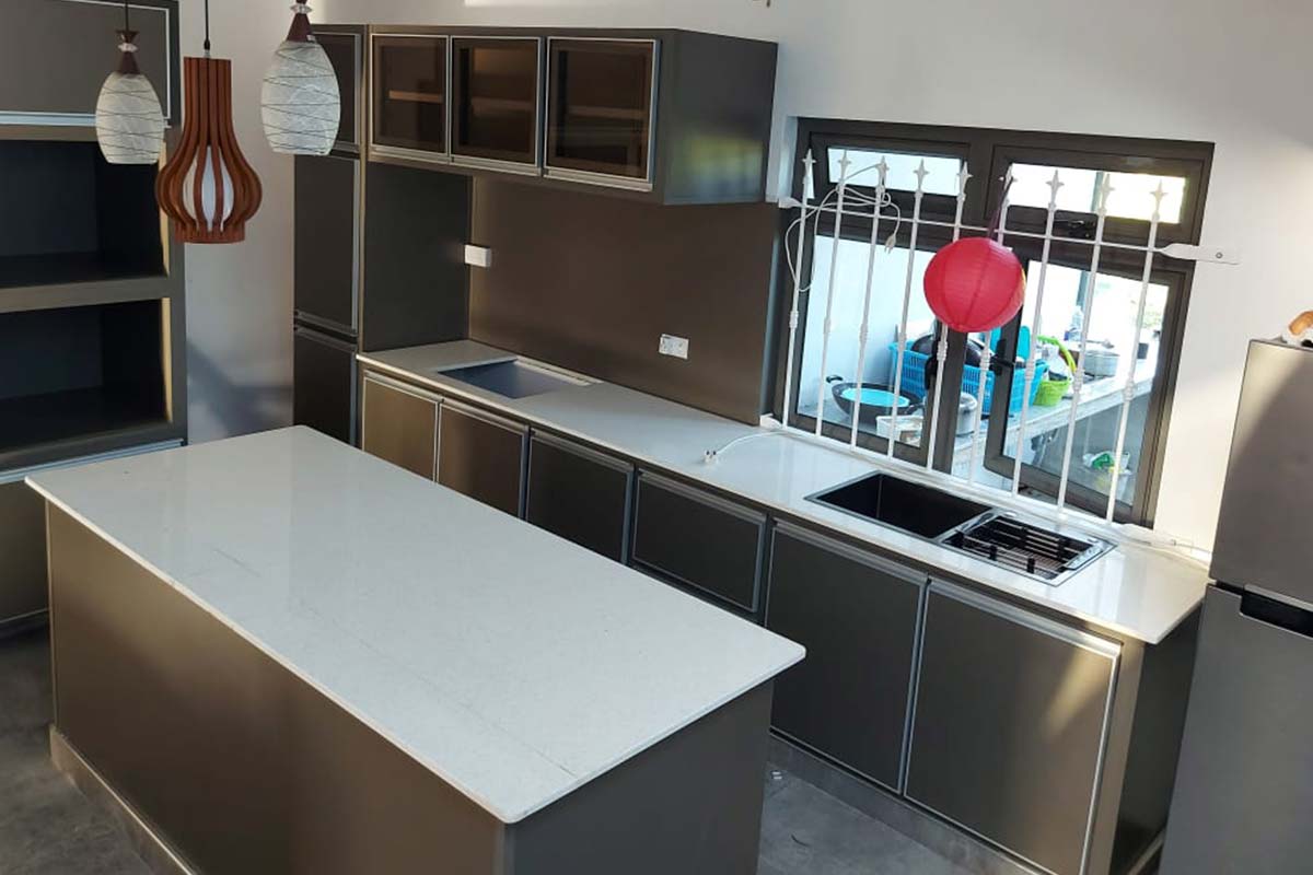 Mcuisine Aluminium Kitchen Cabinets In Mauritius