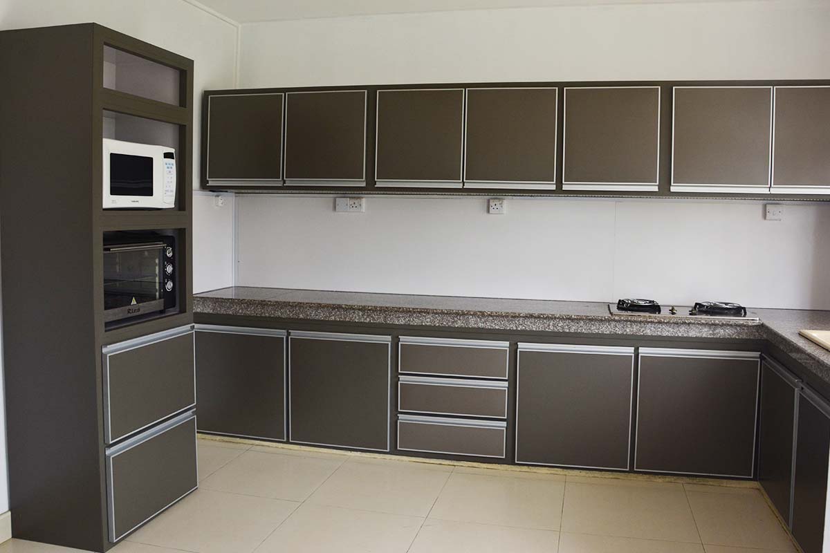 MCUISINE   Aluminium Kitchen Cabinets in Mauritius